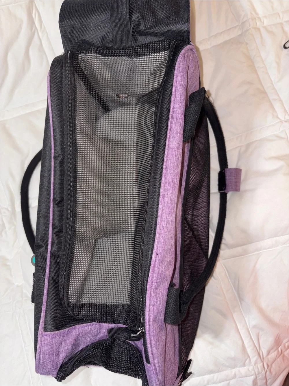 Nwt Pet Ami Soft Sided Pet Carrier Travel Bag Blue Airline Approved OS
